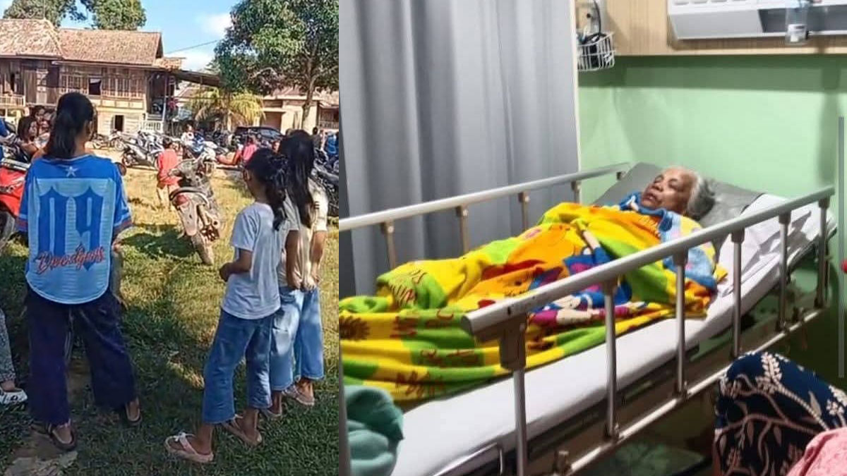 Perampok sadis aniaya Nek Sunai di Ogan Ilir dan gasak 15 suku emas. Foto: Kolase tangkapan layar instagram.com/@ogankomeringilir.info