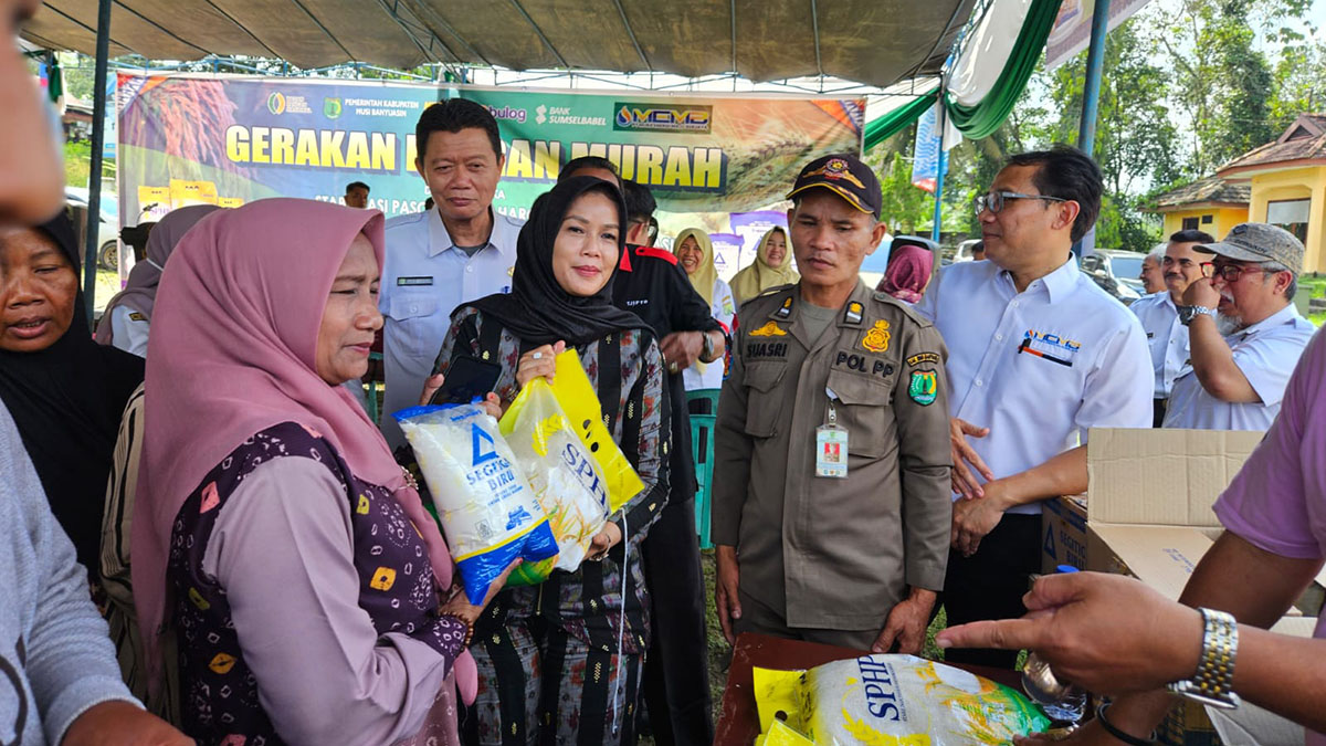 Jelang Hari Raya Iduladha, stok beras di Kabupaten Musi Banyuasin (Muba) aman 129 hari dan minyak goreng 58 hari. Foto: Humas Pemkab Muba