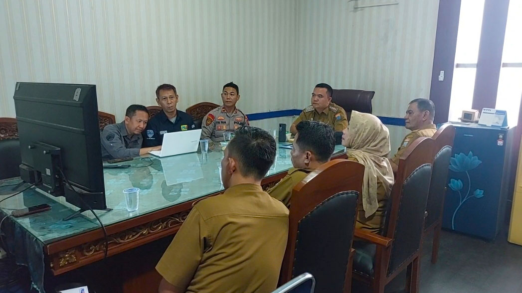 Technical meeting bahas pematangan materi Road Show Akbar Jalan Sehat PALTV Seri 4 Seberang Ulu 1 berlangsung hangat dan semangat kolaborasi. Foto: Suryadi - PALTV